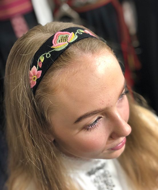 Hovedbilde Hårbånd Lundeby svart
